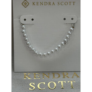Kendra Scott white pearl bracelet